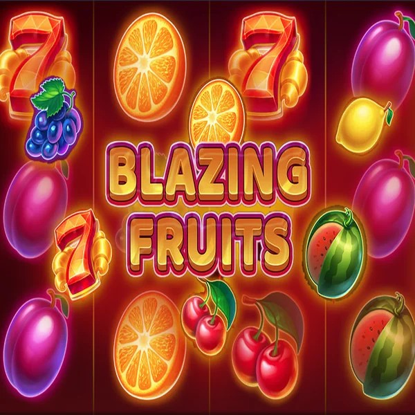 Blazing Fruits logo by Inbet Games Sankra Casino