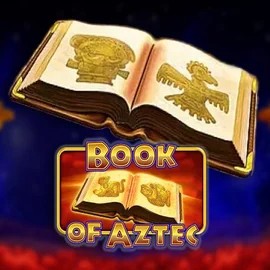 Book of Aztec logo by Amatic Industries at Sankra Casino