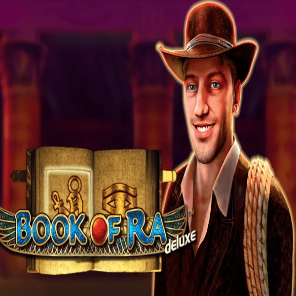 Book of Ra Deluxe slot visual from Novomatic available on sankran.org