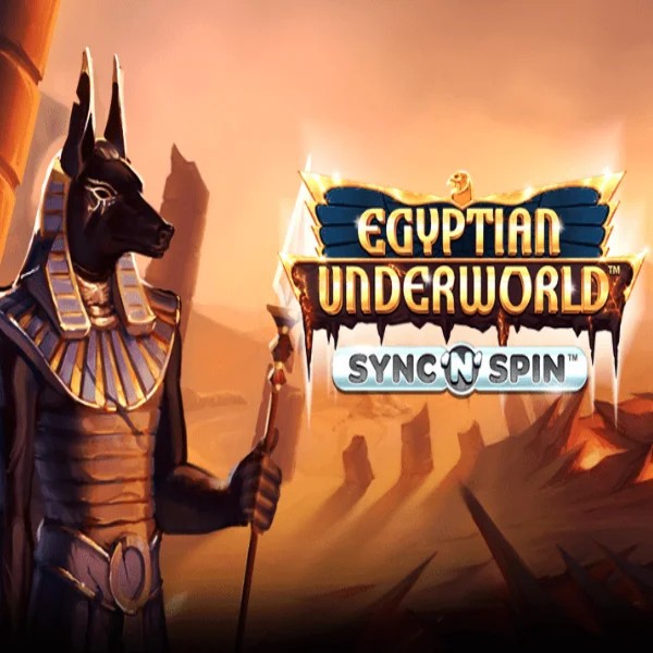 Egyptian Underworld logo by Greentube at Sankra Casino