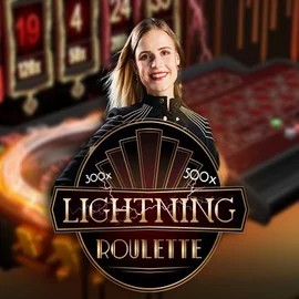 Lightning Roulette online game logo by Evolution on sankran.org