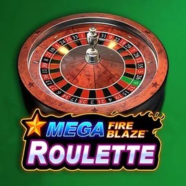 Mega Fire Blaze Roulette slot logo by Playtech at Sankra Casino