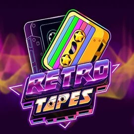 Retro Tapes logo by Push Gaming Sankra Casino